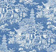 Chinoiserie Toile - Decorating with Blue and White