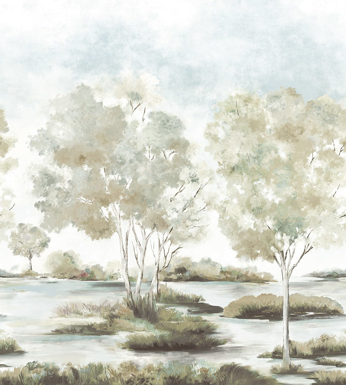 Savannah Mural | Edgecomb Beige