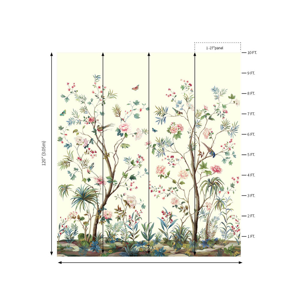Charleston Garden Mural | Oyster