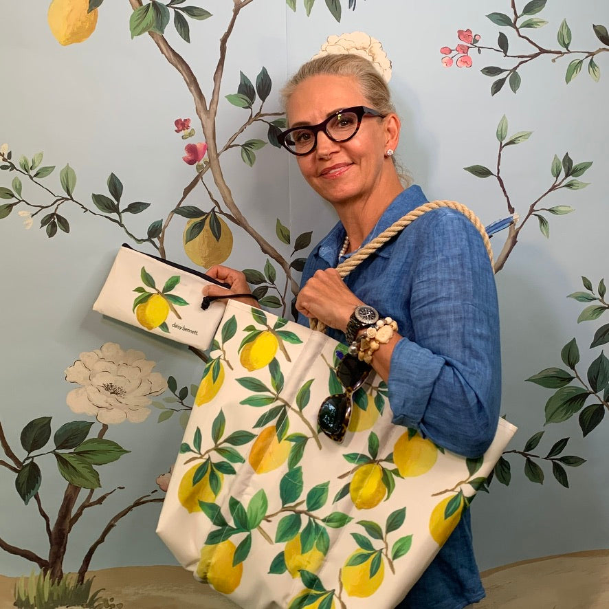 Lemon Tote Bag