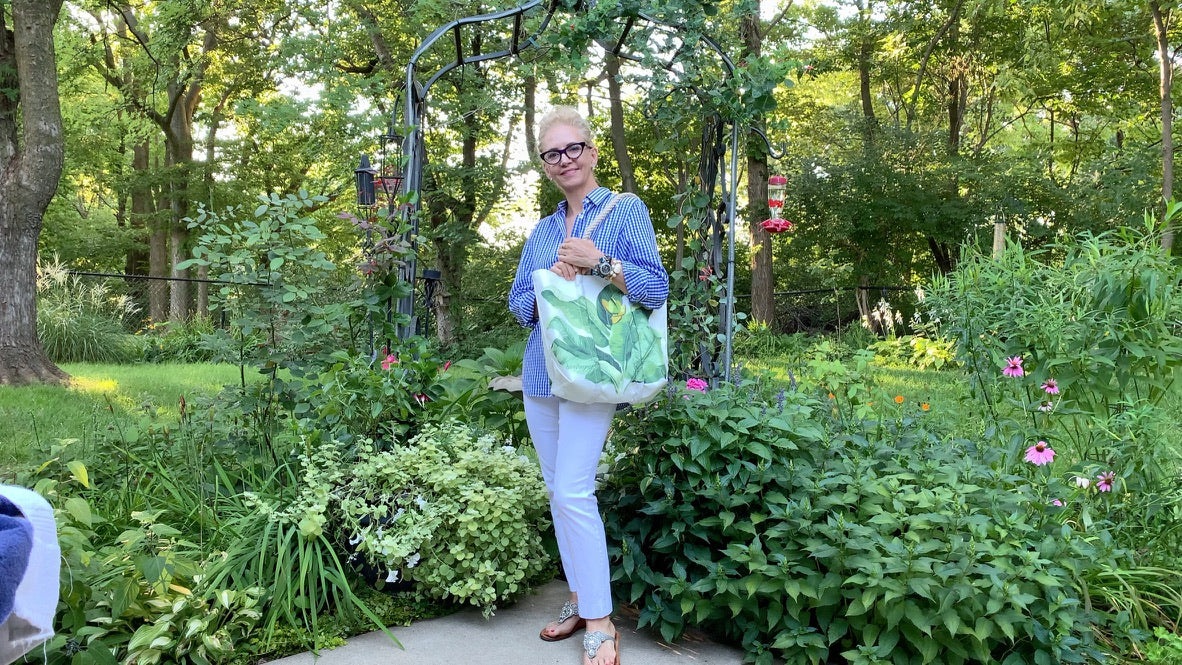Palm Leaf Tote