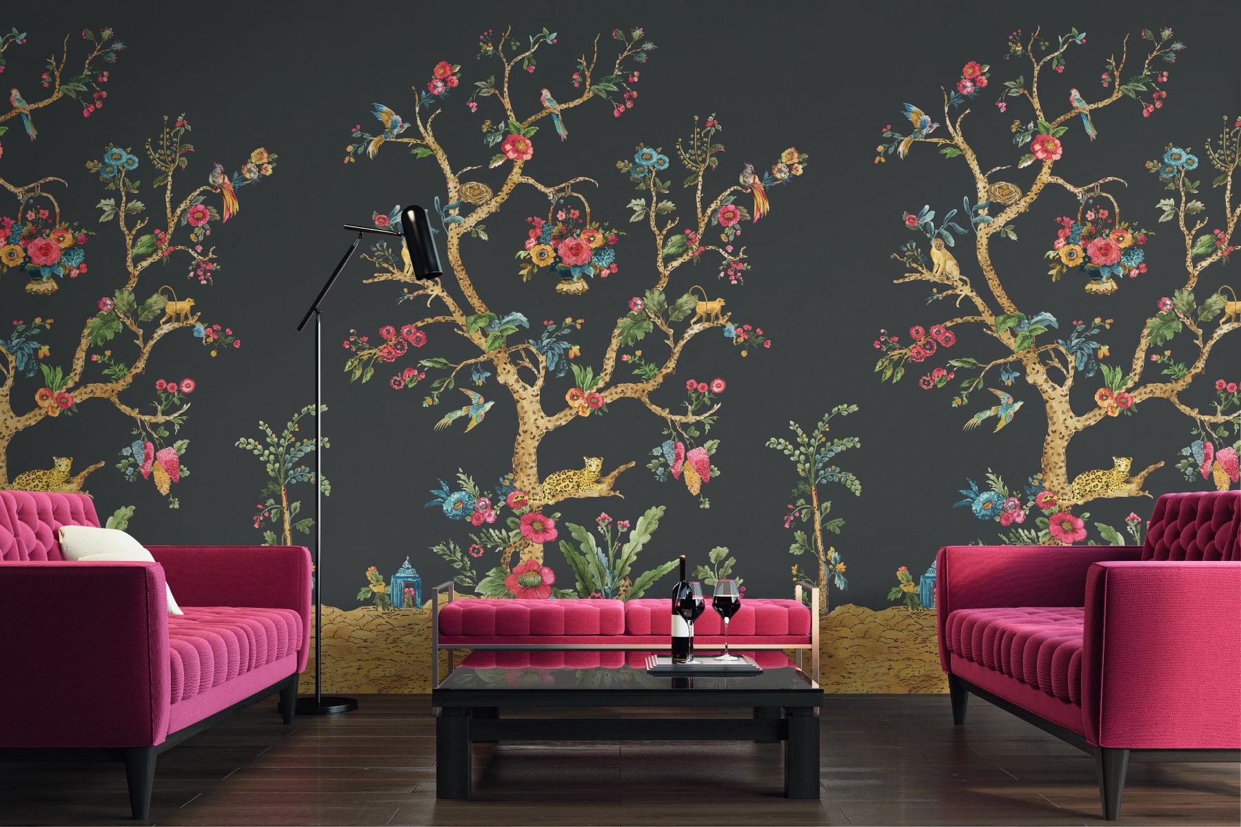 Anthology Tree Of Life Mural | Onyx