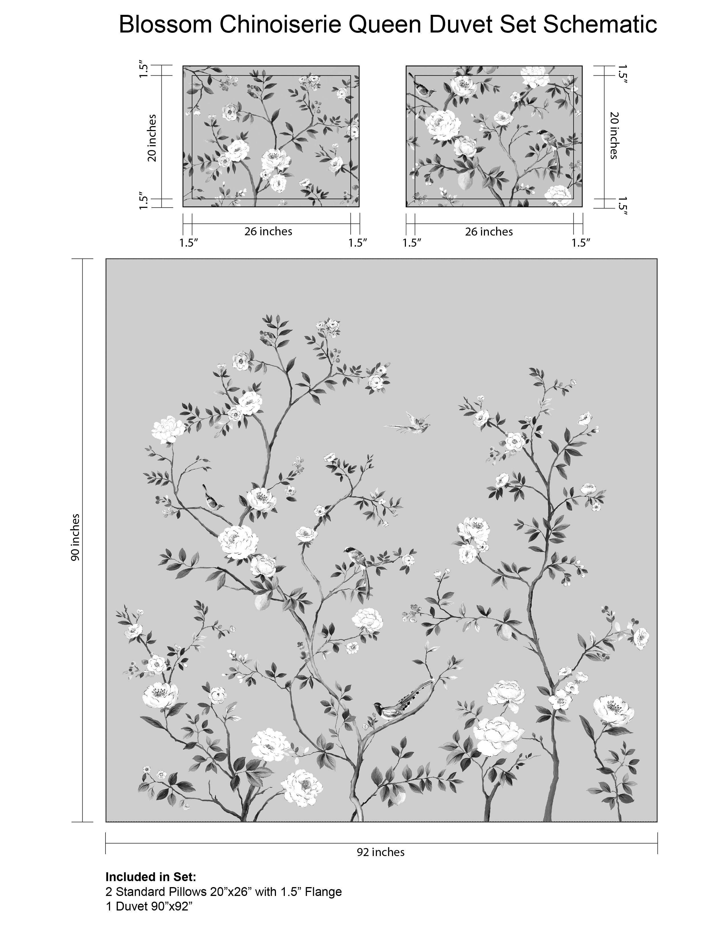 Blossom Chinoiserie Bedding