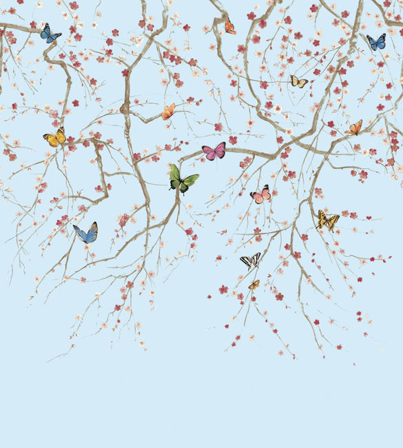 Butterfly Delight | Sky Blue