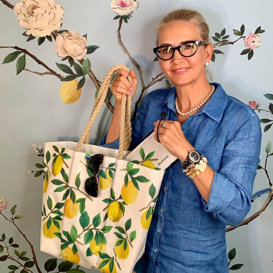 Lemon Tote Bag – Daisy Bennett Designs