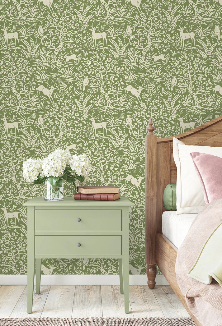 Scandi Forest | Moss Green