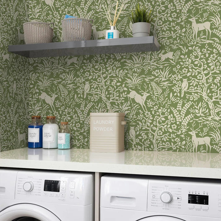 Scandi Forest | Moss Green