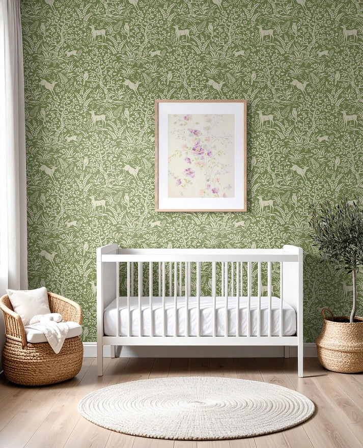 Scandi Forest | Moss Green