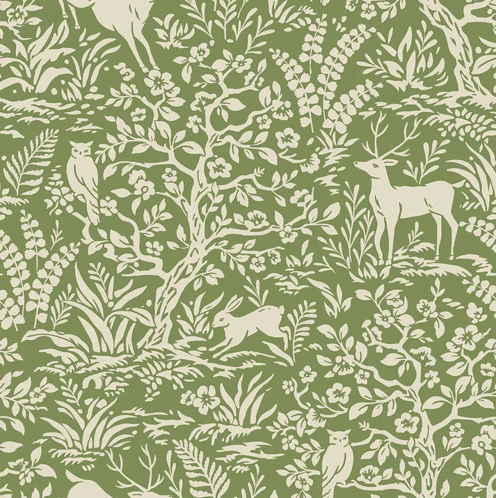 Scandi Forest | Moss Green