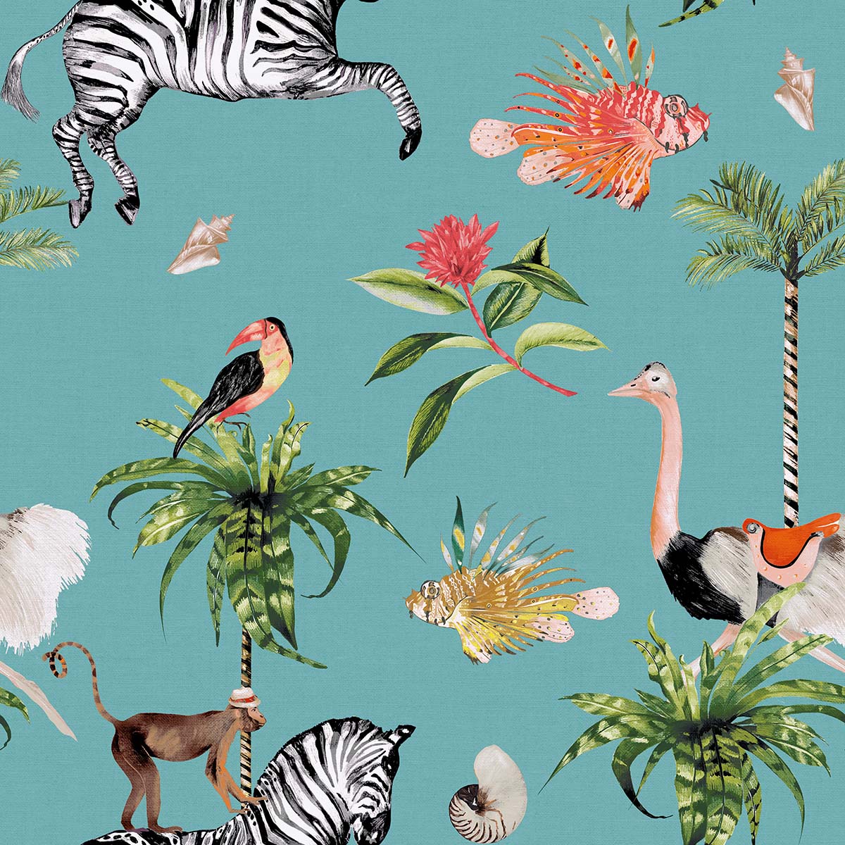 Menagerie | Turquoise