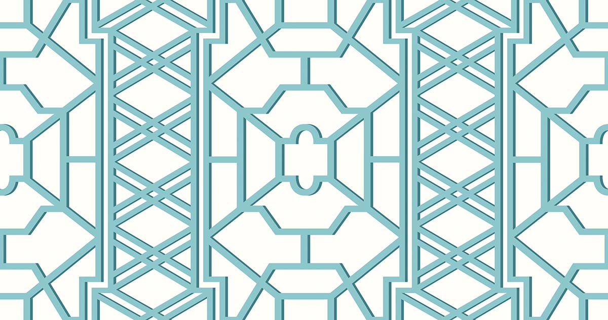 Ling Lattice | Turquoise