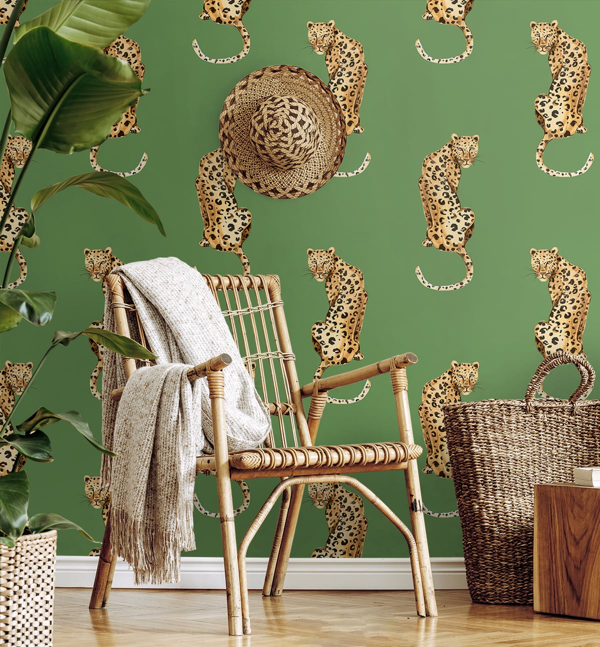 Leopard King | Green – Daisy Bennett Designs
