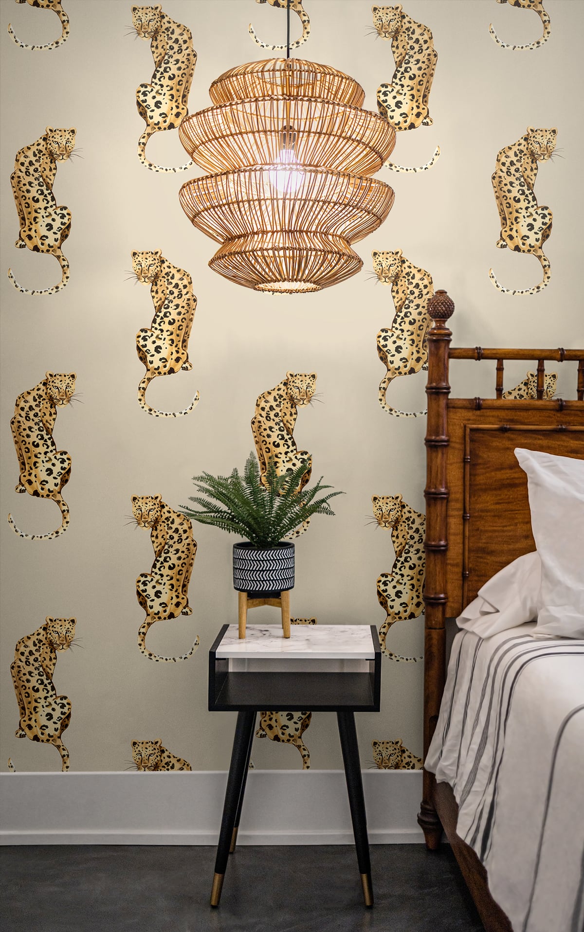 Leopard King | Pale Oak