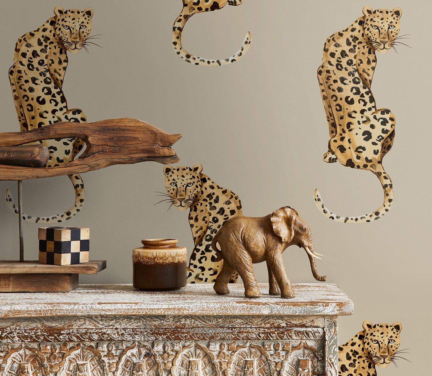 Leopard King | Pale Oak