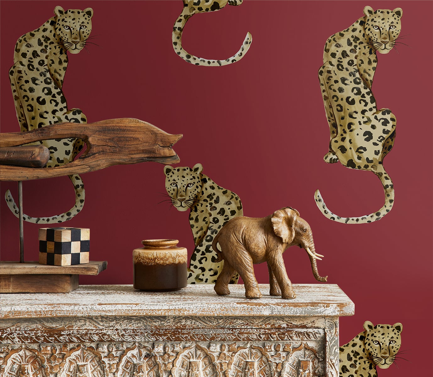 Leopard King | Red