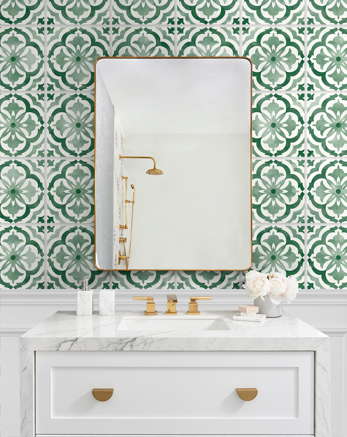 Sorento Tile | Jungle Green