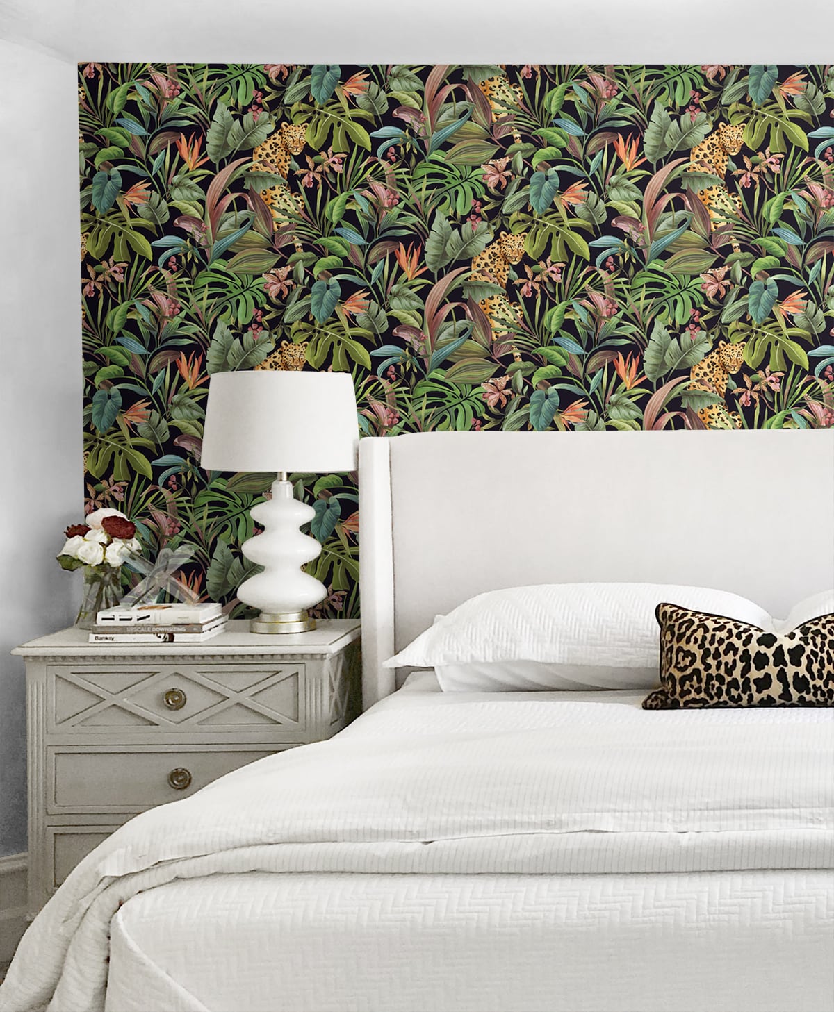 Tropical Leopard | Black