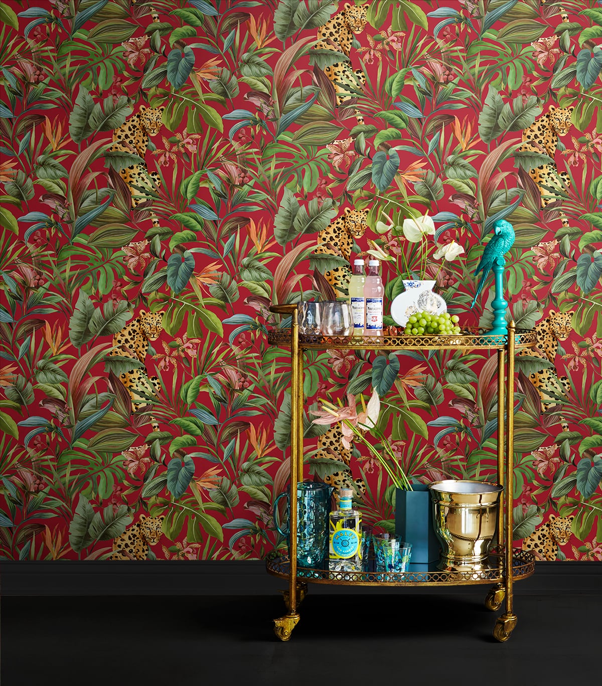 Tropical Leopard | Red