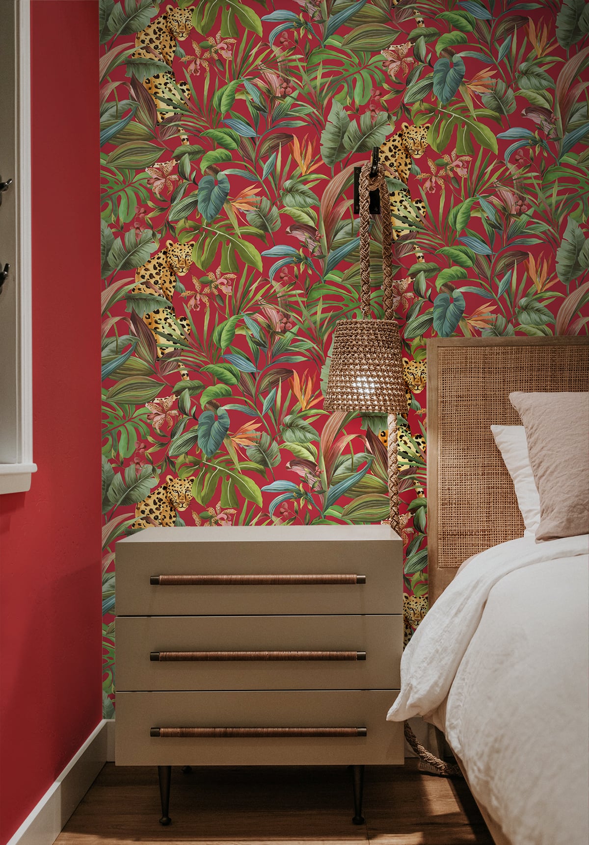 Tropical Leopard | Red