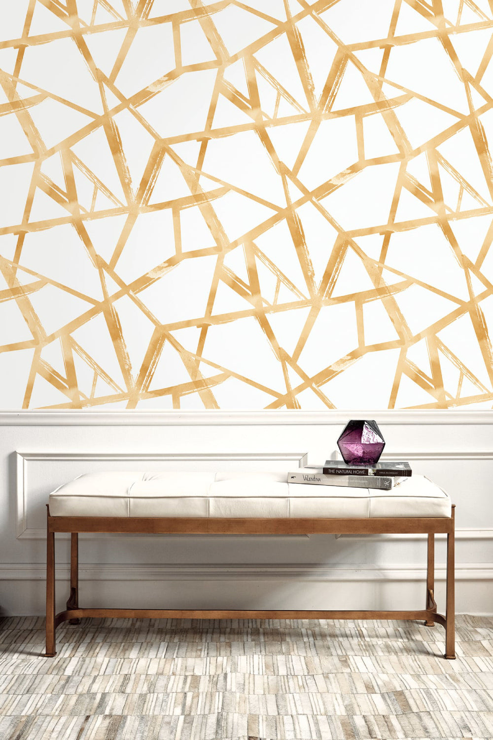 Tribeca | Gold Metallic