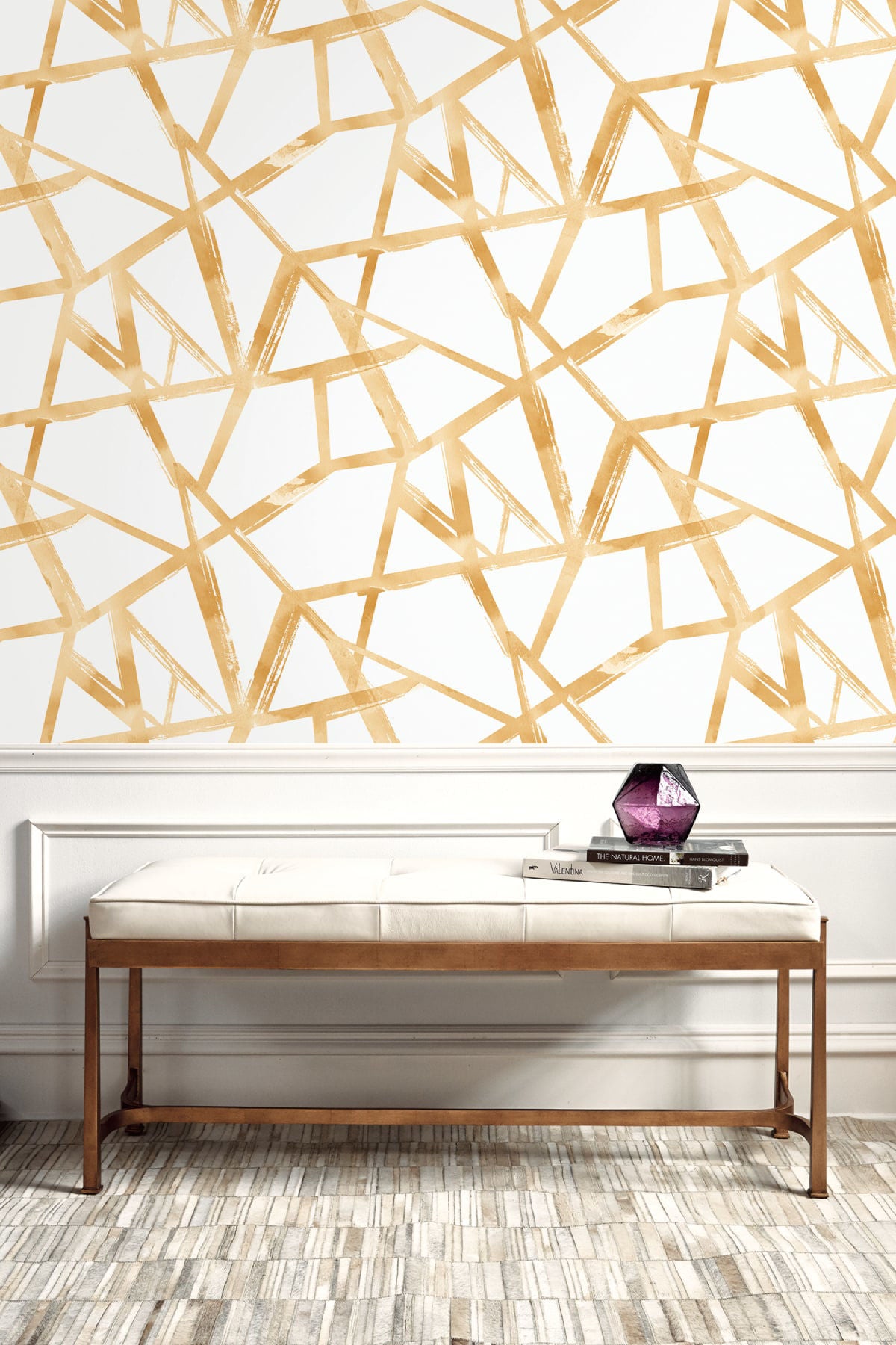 Tribeca | Gold Metallic